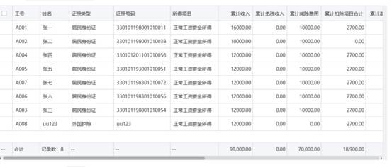 更正下月属期—重新计算后